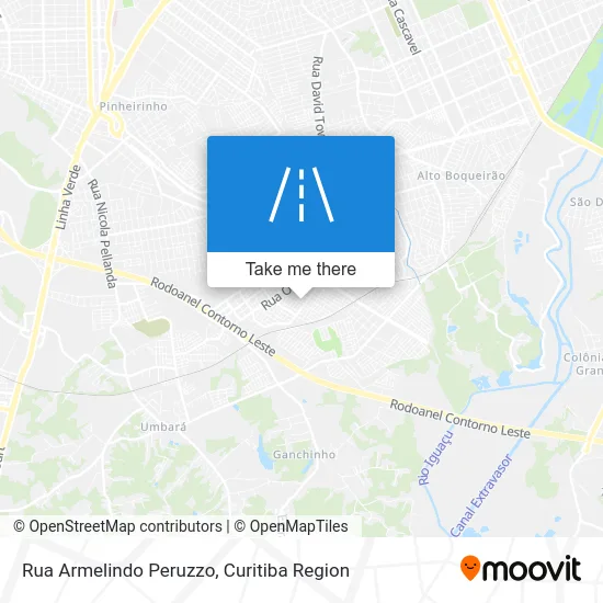 Rua Armelindo Peruzzo map