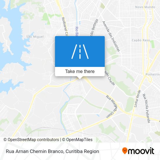 Rua Arnan Chemin Branco map