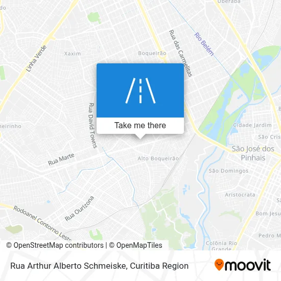 Rua Arthur Alberto Schmeiske map