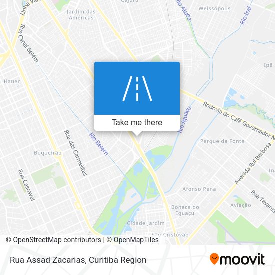 Rua Assad Zacarias map