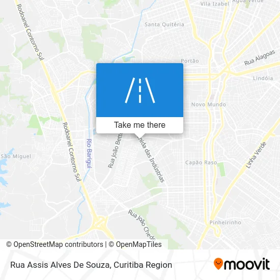 Rua Assis Alves De Souza map