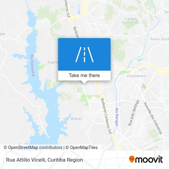 Rua Attilio Vicelli map