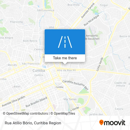 Rua Atílio Bório map