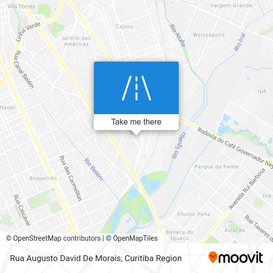 Rua Augusto David De Morais map