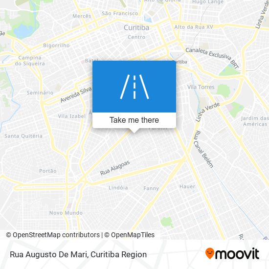 Rua Augusto De Mari map