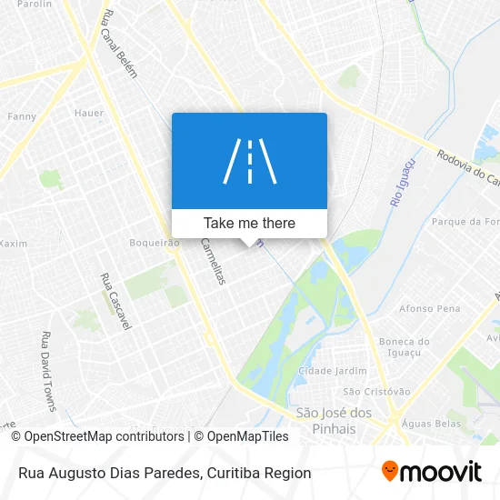 Rua Augusto Dias Paredes map