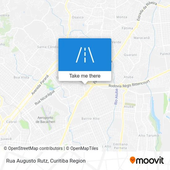 Rua Augusto Rutz map