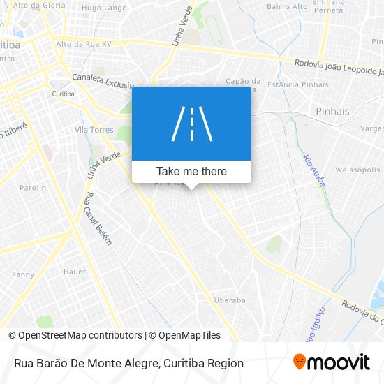 Rua Barão De Monte Alegre map