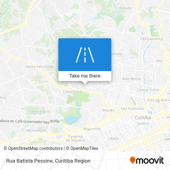 Rua Batista Pessine map