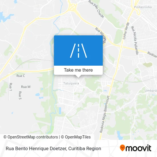 Rua Bento Henrique Doetzer map