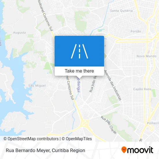 Rua Bernardo Meyer map