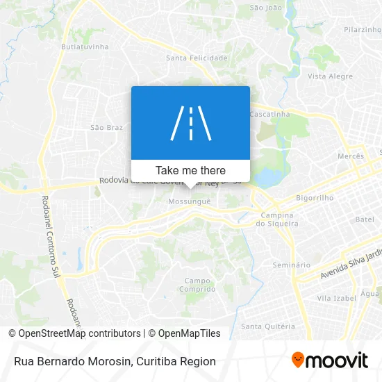 Rua Bernardo Morosin map