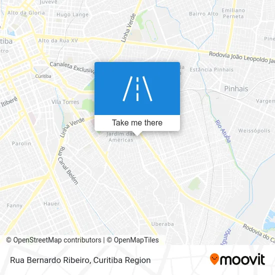 Rua Bernardo Ribeiro map