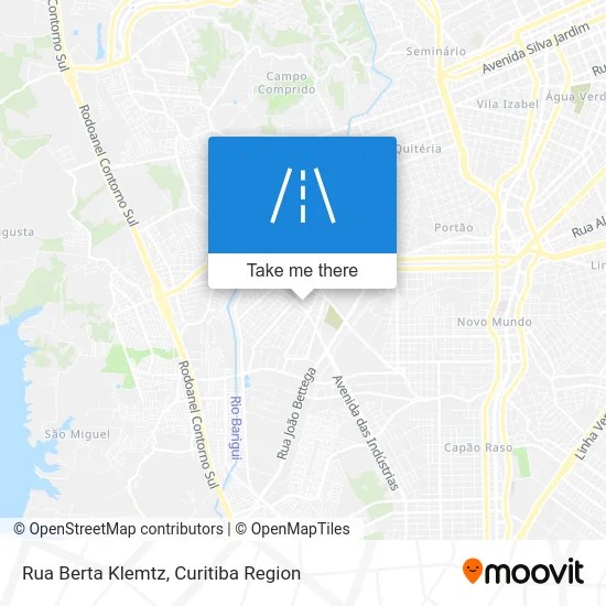 Rua Berta Klemtz map