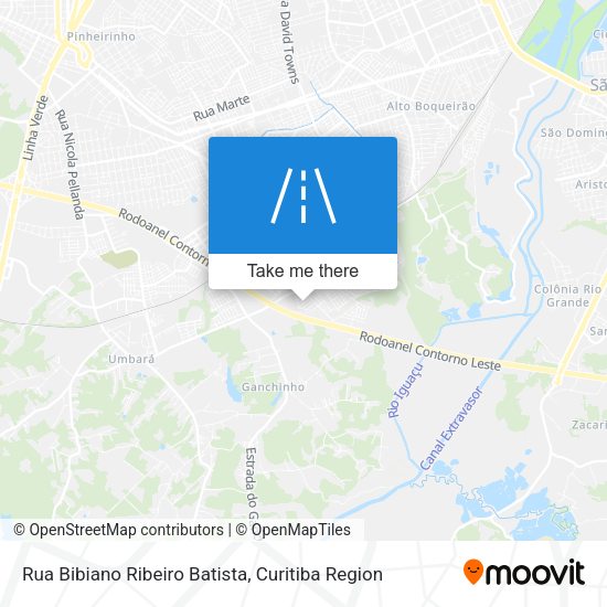 Rua Bibiano Ribeiro Batista map