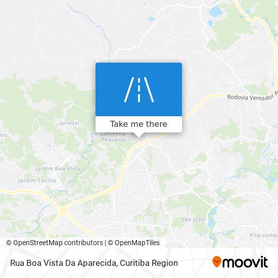 Rua Boa Vista Da Aparecida map