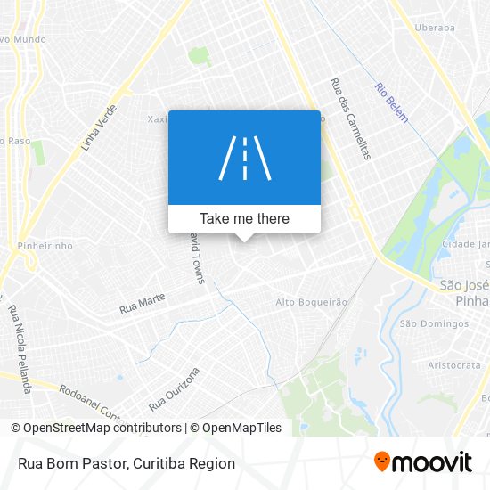 Rua Bom Pastor map