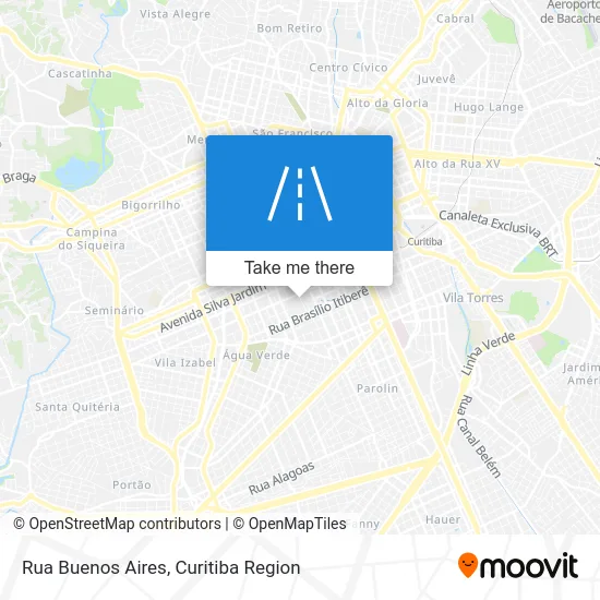 Rua Buenos Aires map