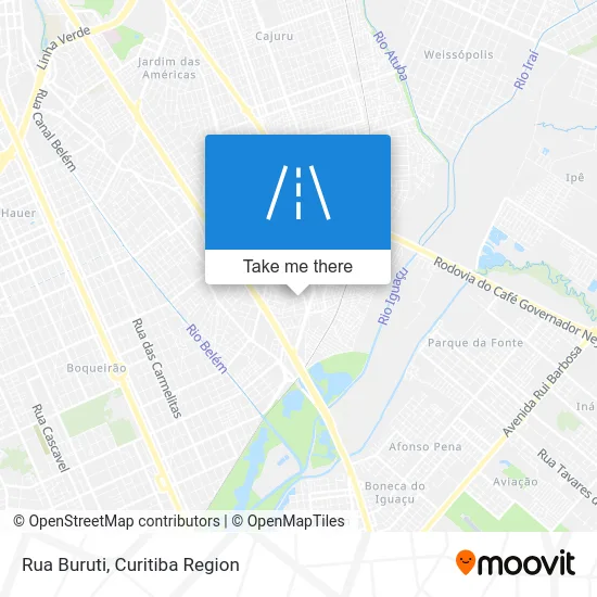 Rua Buruti map