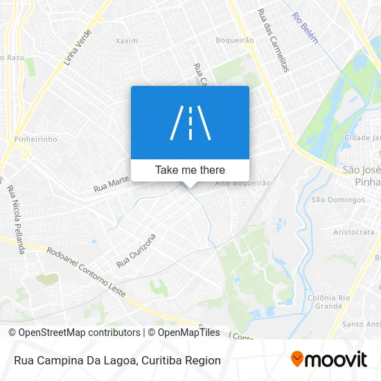 Rua Campina Da Lagoa map