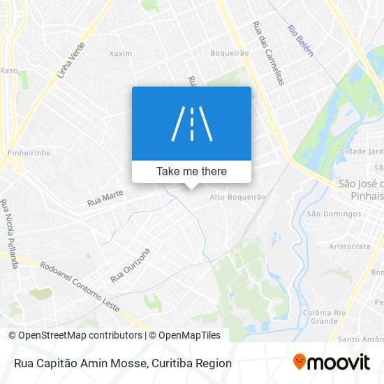 Rua Capitão Amin Mosse map