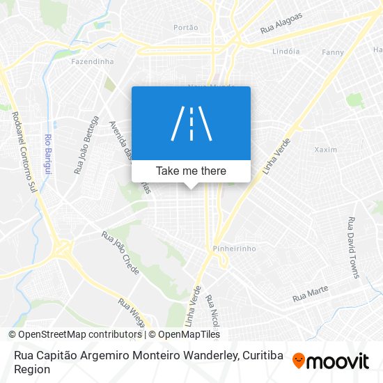 Rua Capitão Argemiro Monteiro Wanderley map