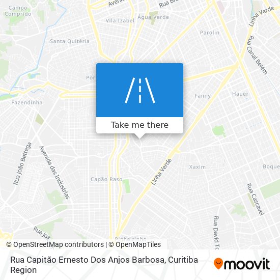 Rua Capitão Ernesto Dos Anjos Barbosa map