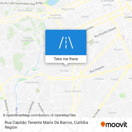Rua Capitão Tenente Maris De Barros map