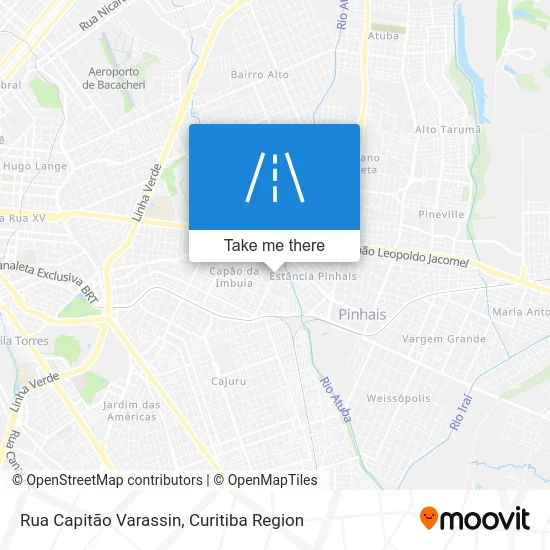 Rua Capitão Varassin map