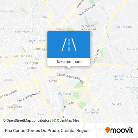 Rua Carlos Gomes Do Prado map