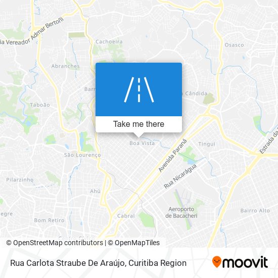 Rua Carlota Straube De Araújo map