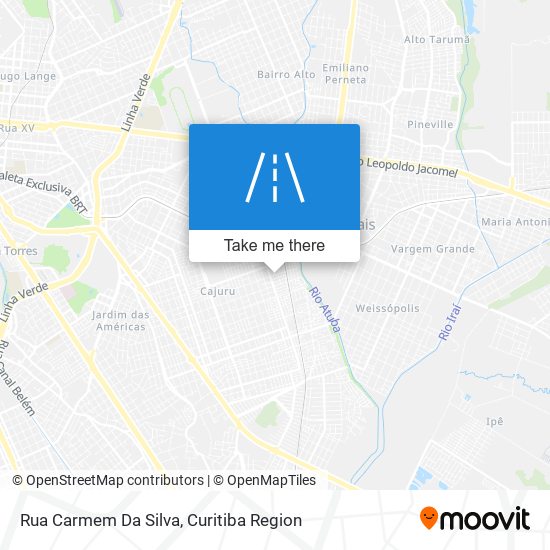 Rua Carmem Da Silva map