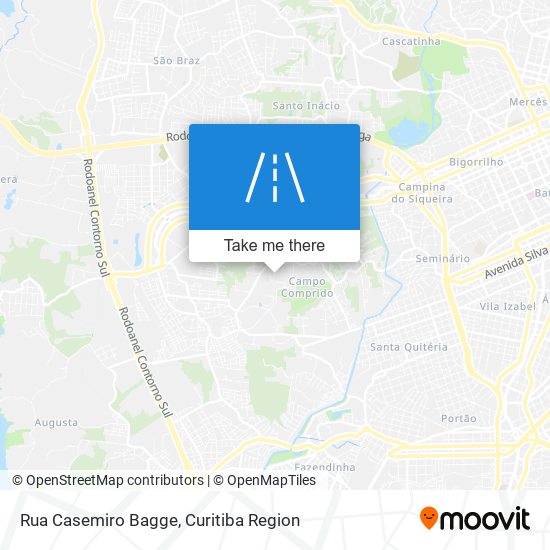Rua Casemiro Bagge map