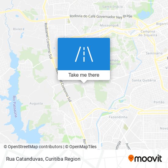 Rua Catanduvas map