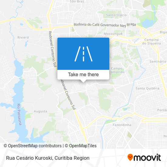 Rua Cesário Kuroski map
