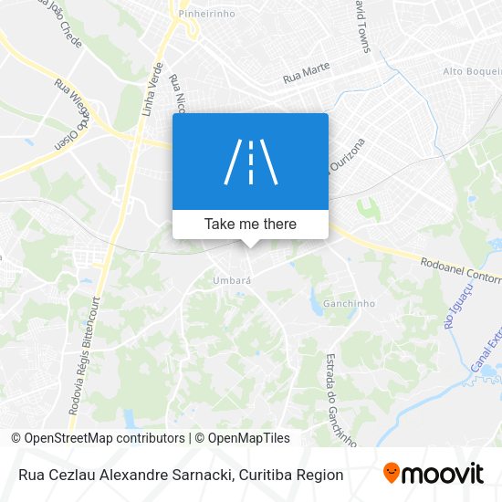 Rua Cezlau Alexandre Sarnacki map