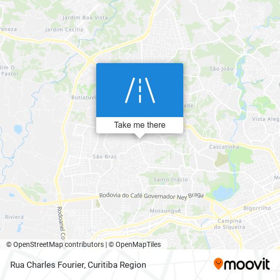 Rua Charles Fourier map