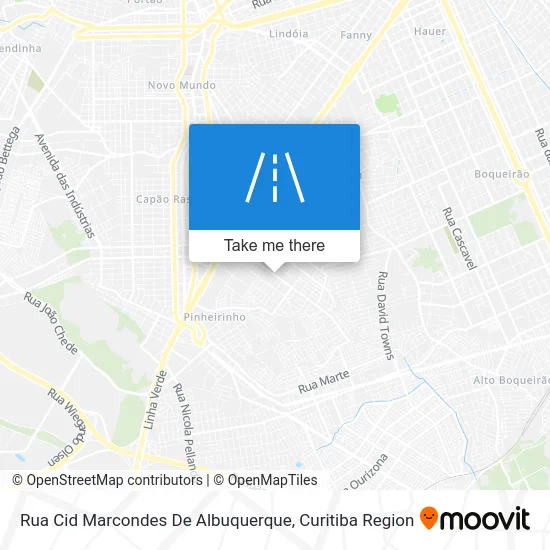 Rua Cid Marcondes De Albuquerque map