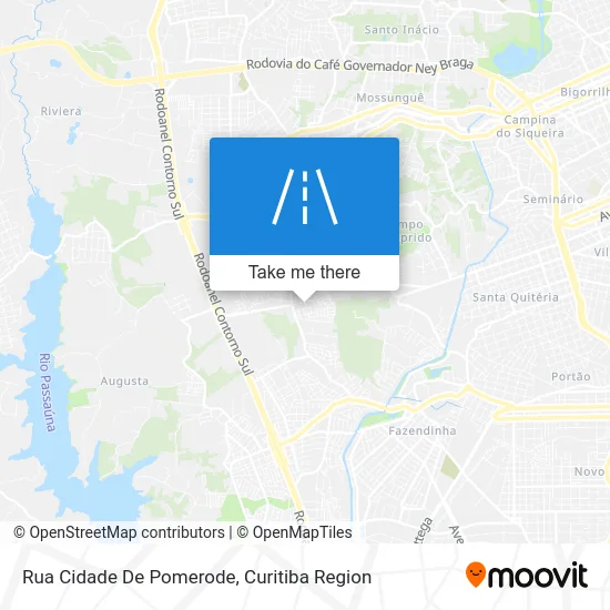 Rua Cidade De Pomerode map