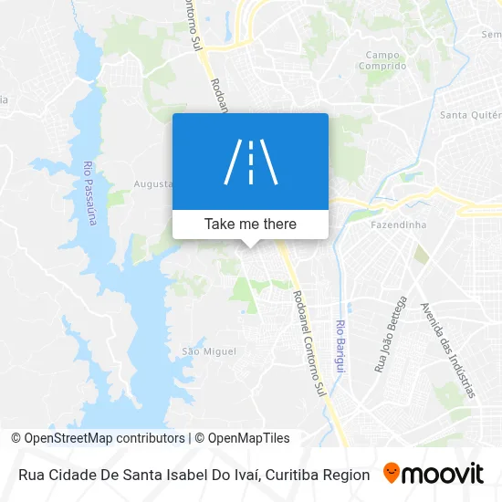 Rua Cidade De Santa Isabel Do Ivaí map