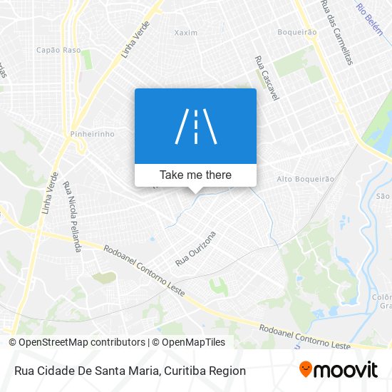 Rua Cidade De Santa Maria map