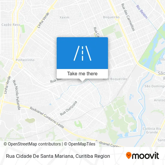 Rua Cidade De Santa Mariana map