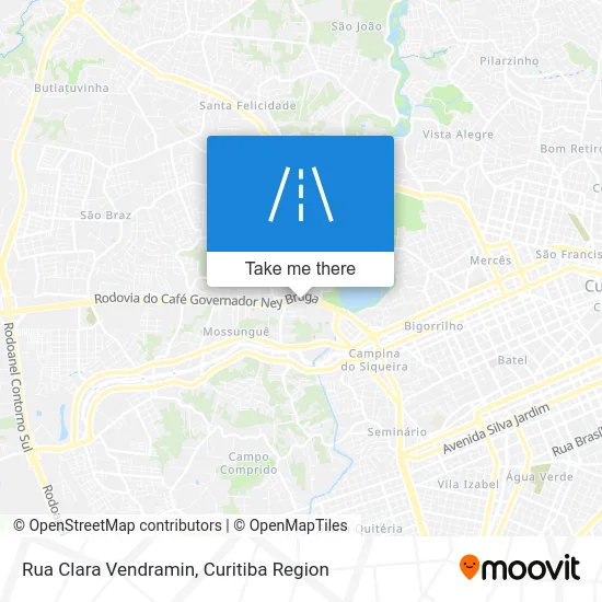 Rua Clara Vendramin map