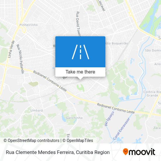 Rua Clemente Mendes Ferreira map