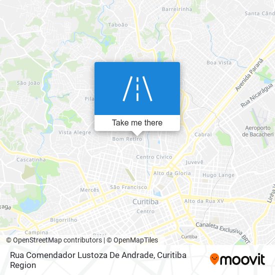 Rua Comendador Lustoza De Andrade map