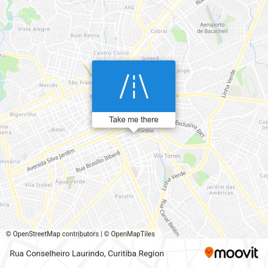 Rua Conselheiro Laurindo map