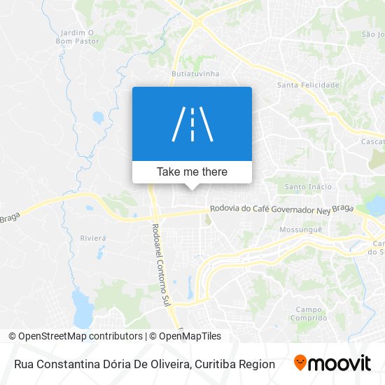 Rua Constantina Dória De Oliveira map