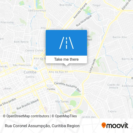 Rua Coronel Assumpção map