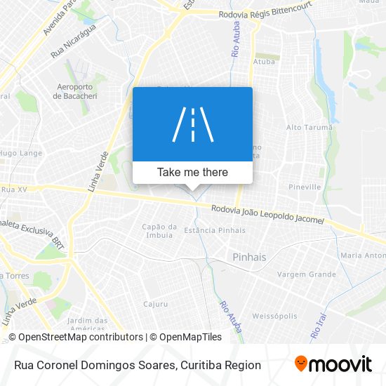 Rua Coronel Domingos Soares map