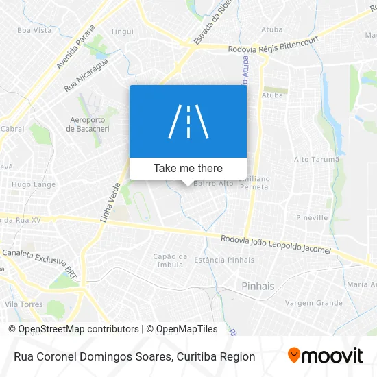 Rua Coronel Domingos Soares map